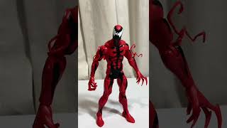 New figure review on spider man and carnage./#marvellegends#spiderman #venom#carnage #toys