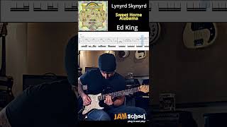 Lynyrd Skynyrd Sweet Home Alabama Guitar Solo with TAB