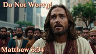 Matthew 6:34.  Do Not Worry!