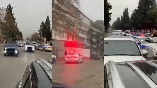 Yol polisi Nivaları belə saxları - Saxlanılma anının real görüntüləri