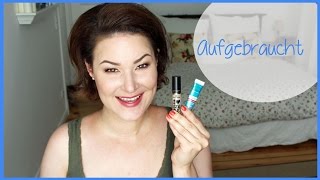 Aufgebraucht - Juli 2014 - Glanzshampoo, Anti-Pickel-Stift, Eyeshadow Base und mehr