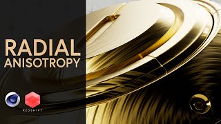 Cinema 4D and Redshift - Create Procedural Radial Anisotropy