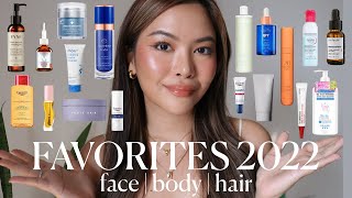 FAVORITES 2022 EP1 | สกินแคร์ หน้า ผิว ผม ที่สุดแห่งปี2022 จุกๆจัดเต็ม