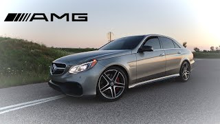 The Mercedes Benz E63 AMG S is An Insane 577HP Bi-Turbo V8! Ride Along & Exhaust Ahead