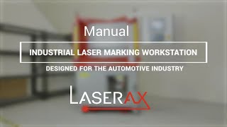 Rotary Table Laser Marking Workstation