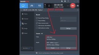 How to Optimize Bandicam Setting for Low-End-pc (Game mod or screen mod)