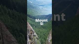 Mount Si's Majestic Rock Walls from the Sky!