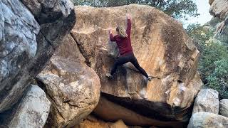 Sad Robot V8, Red Rock Bouldering