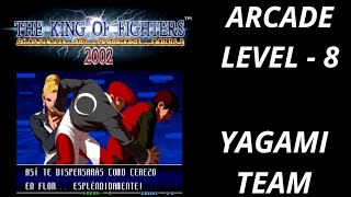 The King of Fighters '2002 - Arcade (Level 8) Yagami Team (Spanish).