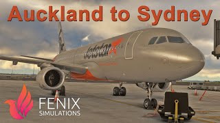 MSFS LIVE | *Fenix A320 Update* | Auckland to Sydney | Jetstar OPS | GSX | VATSIM