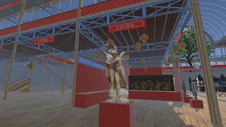 40: The Great Exhibition of 1851 in VR: More sculptures (18 of them)