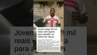 loucura que deu certo no Vasco #vasco #flamengo #viral #funny #futebol #apostas