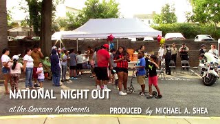 National Night Out at the Serrano Apartments 2024