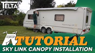 Telta Sky Link Canopy Installation Video (Tutorial)