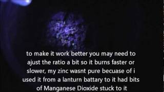 How to Make Zinc Sulfide (Glow in the Dark Powder)