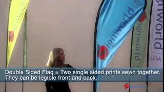 Advertising Flags Signworld America