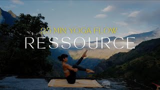 25 min yoga flow au milieu des montagnes ♥︎ se ressourcer