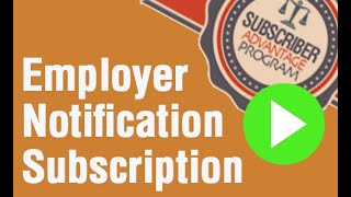 Employer Notification Subscription from Personnel Concepts