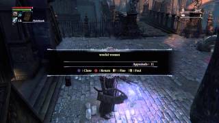 Bloodborne - 'Woeful Woman'