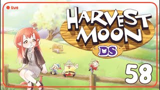 cozy winter farming - Harvest Moon DS #58【comfy livestream】