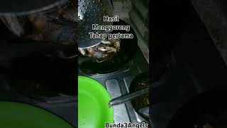 Hasil menggoreng tahap pertama selesai #videoshort #cooking #menggoreng #ikan #ikanlaut #video #fyp