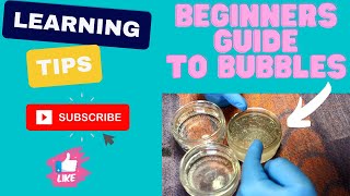 Beginners guide to bubbles in resin, tutorial.