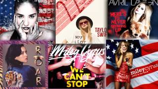 Demi Lovato // Miley Cyrus // Katy Perry // Taylor Swift // Avril Lavigne - Mashup