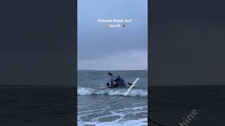 Extreme Kayak Surf Launch #kayakfishing #kayak #kayaking #fyp #foryou #viralvideo #viralshort #fy