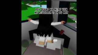 pov quand ma mère vien me réveiller à 6h du mat// @Urfavsarah402 // ib : @VictoriiaRoblox