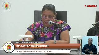 Transmisión en Vivo. Sesión de la Comisión Permanente. 23 de Agosto de 2023