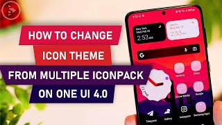 How to Change Icon Theme from Multiple Icon Pack on One UI 4.0 - Good Lock 2022 Update - Theme Park