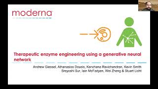 Therapeutic enzyme engineering using a generative neural network