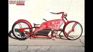 The 2017 OBC Build-Off Bike. Full Custom Bicycle, Paint and Fabrication. Lowrider Magazine Feature!