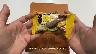 Ülker Dankek 8Kek Kakao Kaplamalı Muzlu Kek 55 gr x 24 Adet