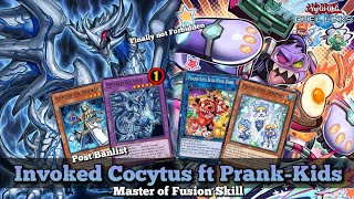 Invoked Cocytus after Banlist ft Prank-Kids Deck Master of Fusion! [Yu-Gi-Oh! Duel Links]