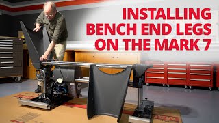 Installing Bench End Legs on the Shopsmith Mark 7