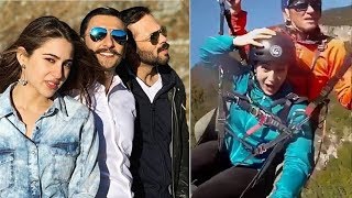 Sara Ali Khan Shooting for Movie Simba With Ranveer Singh in Switzerland