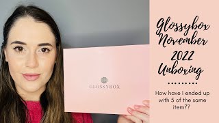 GLOSSYBOX NOVEMBER 2022 UNBOXING