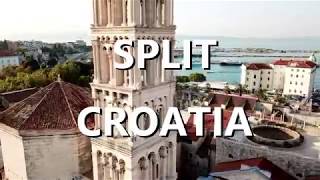 SPLIT - Croatia - BEST VIDEO - Cool Fly over the Medieval Town