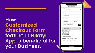 How Customised Checkout form feature is Beneficial for your Business