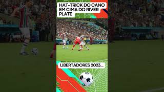 HAT-TRICK DO CANO EM CIMA DO RIVER PLATE PELA LIBERTADORES 2023 | Ancost Sports TV