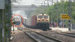 Monstrous Diesel Train going Up and Down on Gradient | Indian Railways