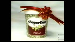 Haagen Dazs Ice Cream Holidays commercial 1995