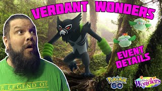 Pokemon Go Verdant Wonders Event with Zarude Research