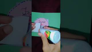 ✨Easy friendship day card idea✨❤️#handmade card for ur friend#youtubeshorts