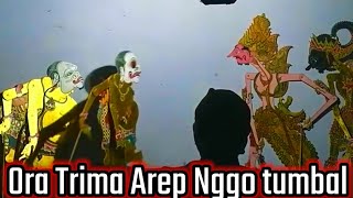 Koe ea sah cerewet..! Bagong mbelani Semar wani ngadepi Bolodewo, Petruk Gareng ngumpet