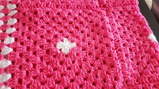 crochet baby blanket very easy to make