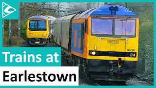 Trains at Earlestown 07/04/2021