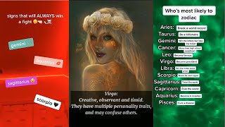 Zodiac Signs TikTok Compilation - Relatable Zodiac Signs TikTok Compilation - Zodiac Life #559