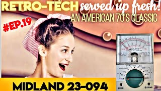 RETRO-TECH ○ MIDLAND POCKET Meter 23-094 Mini Review & Teardown! (1975/78)